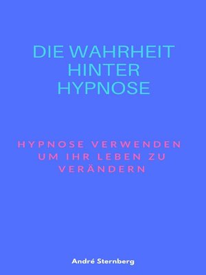 cover image of Die Wahrheit hinter Hypnose